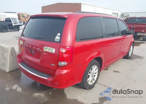 2013 Dodge Grand Caravan Sxt from USA, damaged, VIN 2C4RDGCG5DR717292